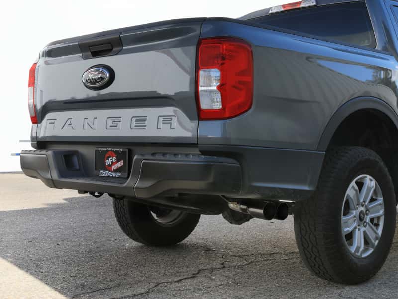 aFe — aFe 2024+ Ford Ranger L4-2.3L (t) Vulcan Series 2.5in to 3in Cat-Back Exhaust w/ Black Tip
Cat-Back Exhaust - view 4