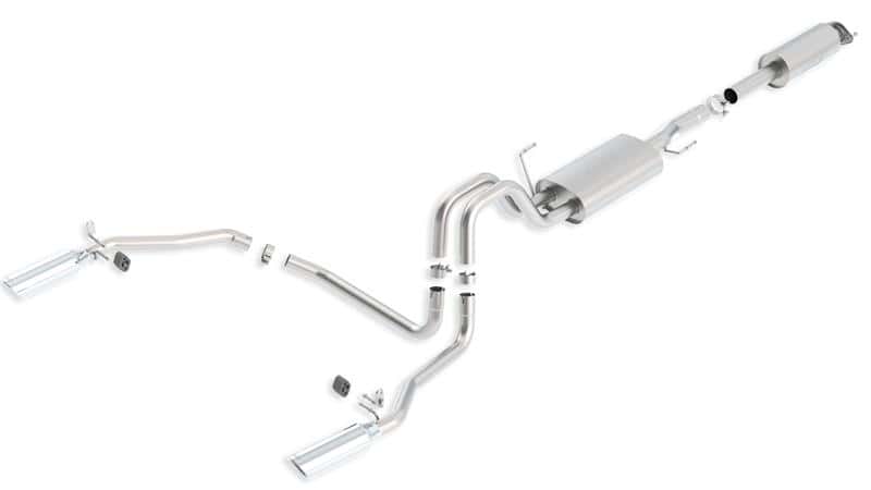 Borla — Borla 11-14 Ford F-150 5.0L AT 2/4WD S-Type SS Catback Exhaust
Cat-Back System
ExhstSysKt - view 2
