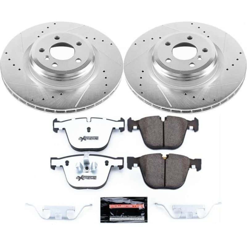PowerStop — Power Stop 09-10 BMW 750i Rear Z26 Street Warrior Brake Kit - view 1