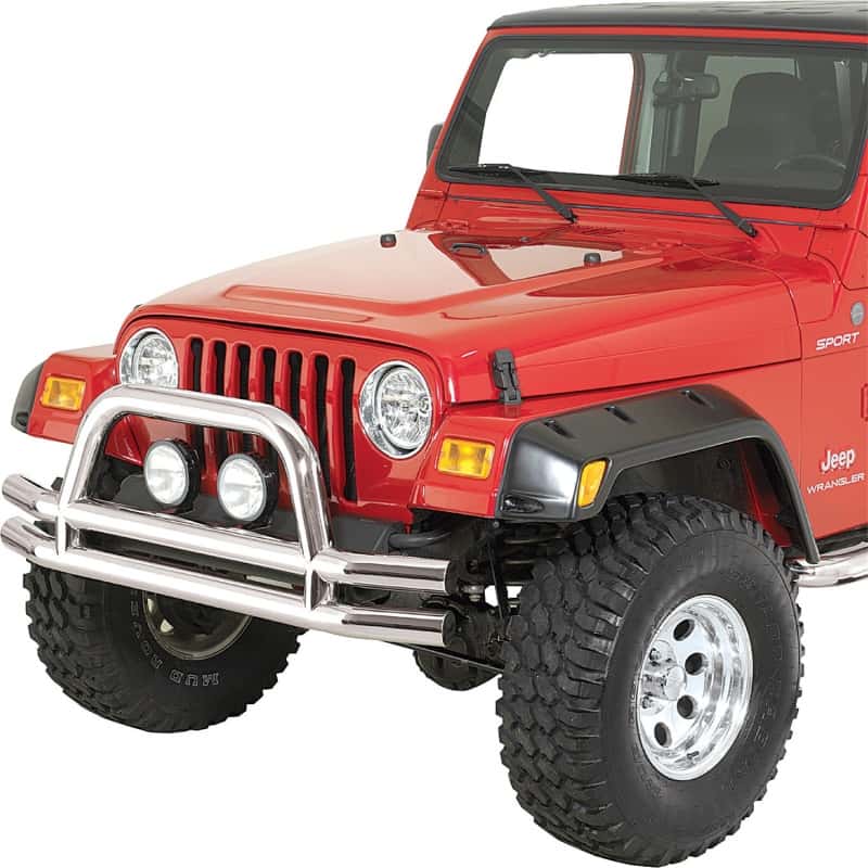 Rugged Ridge — Rugged Ridge 3-In Double Tube Front Bumper SS 76-06 Models
OFFROAD_BUMPERS
Bumper- Front - view 3