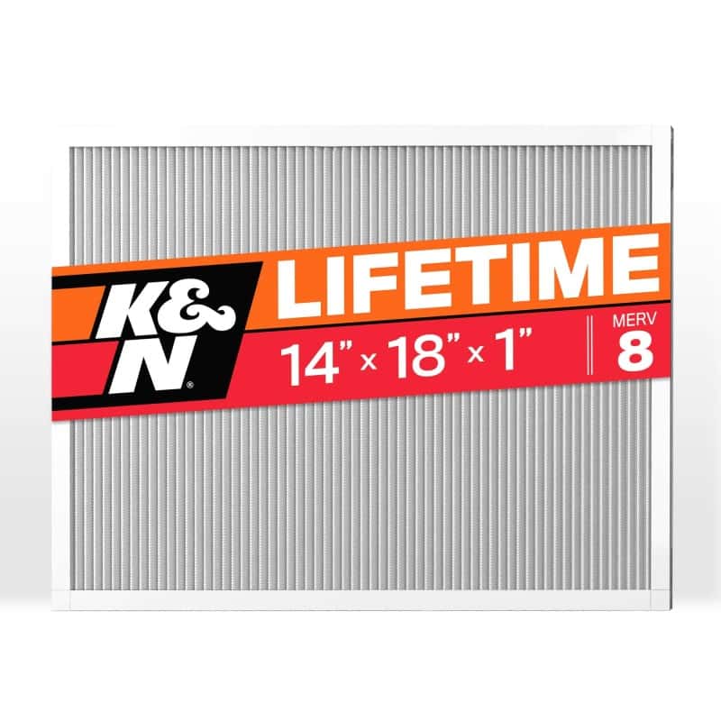 K&N Engineering — K&N HVAC Filter 14 X 18 X 1 Merv 8
HVAC Filter; 14 x 18 - view 1