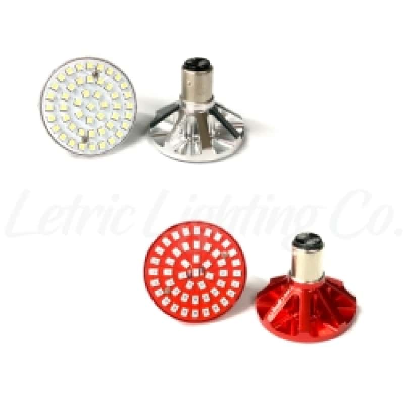 Letric Lighting — Letric Lighting Premium Front Rear Turn Signal Combot Kit - White/ Amber & Red/Red - view 2