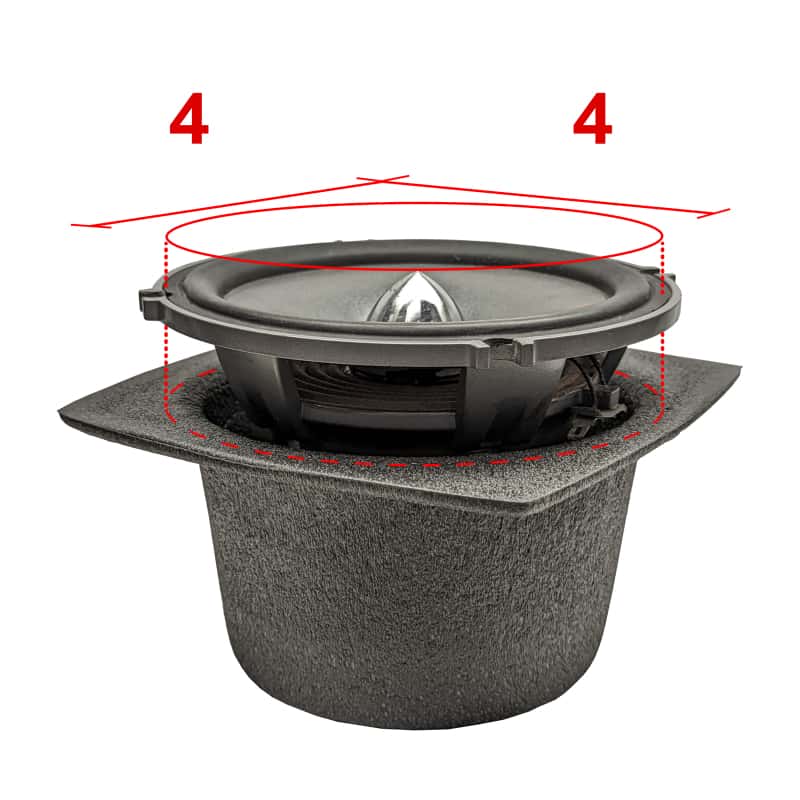 DEI — DEI Speaker Baffles 4in Round Pair
Speaker Baffle - view 12