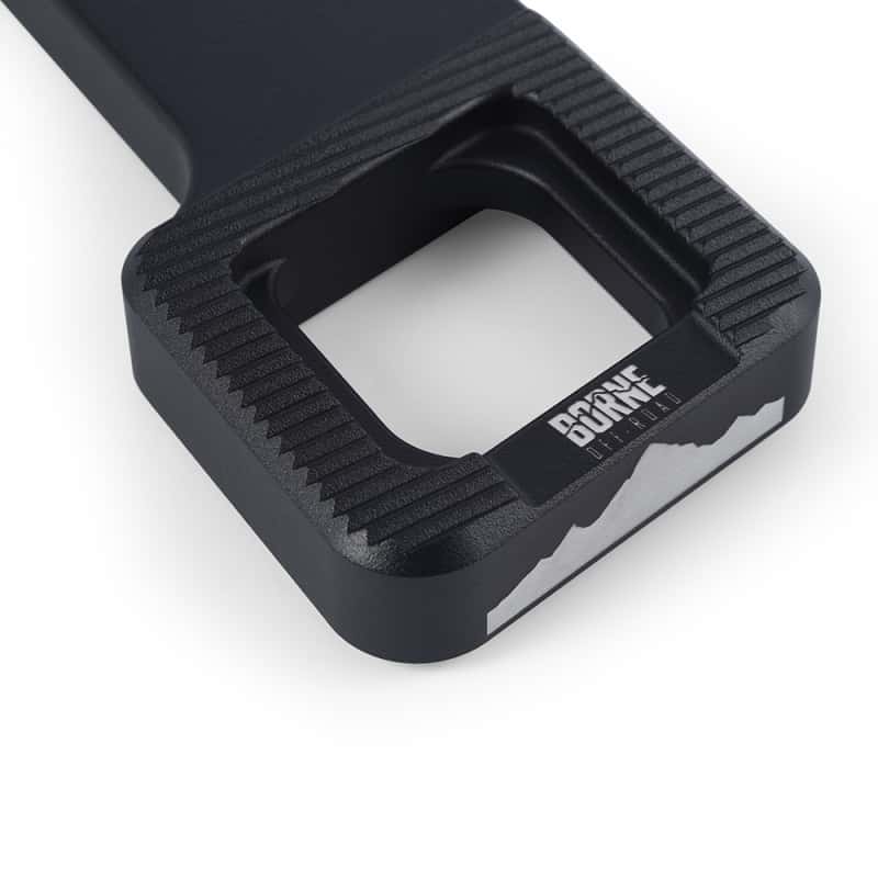 Borne Off-Road — Borne Off-Road 2017+ Ford Raptor / 2009+ Ford F150 Borne Off-Road Billet Tow Hooks - Black - view 2