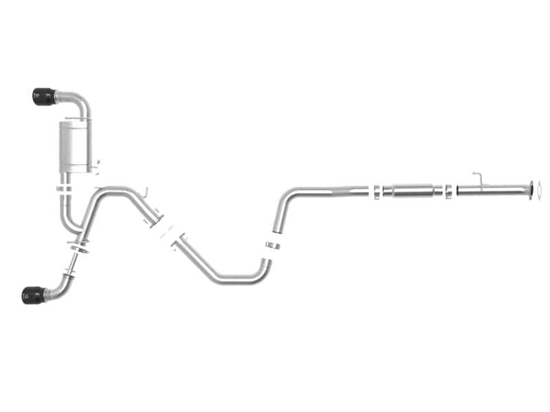 aFe — aFe Takeda Exhaust Cat-Back 19-20 Hyundai Veloster N 304SS Black Dual Tips Exhaust
Cat-Back Exhaust - view 6