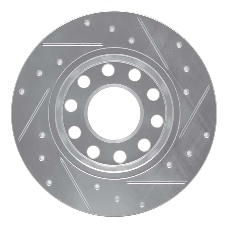 R1 Concepts — R1 00-08 Audi A4 (USA/Canada) Rear Left Drilled & Slotted Silver Brake Rotor
R1 Brake Rotor Drill - view 5