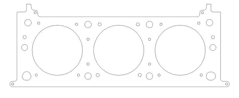 Cometic Gasket — Cometic GM 3.1L 60 Deg V6 L82 91mm Bore .051in MLS Head Gasket
Cylinder Head Gasket - view 1