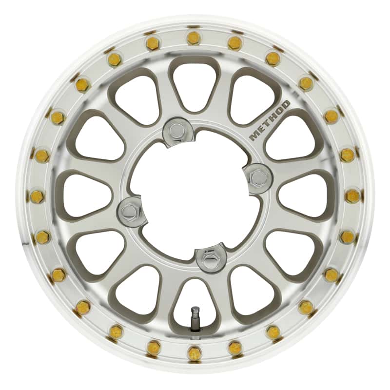 Method Wheels — Method MR401-R UTV Beadlock 15x5 / 2.5+2.5/0mm Offset / 4x156 / 127mm CB Machined - Raw Wheel - view 2