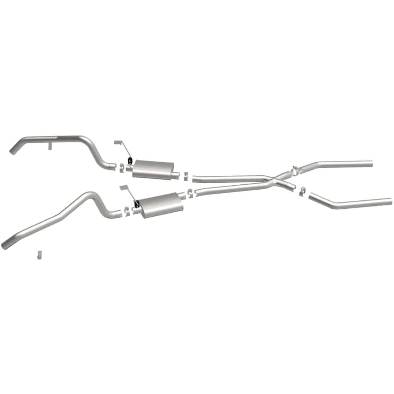 Magnaflow — MagnaFlow Sys C/B 67-72 F-Body 2.50inch w/Tru-X
Crossmember-Back
Cat-Back - view 3