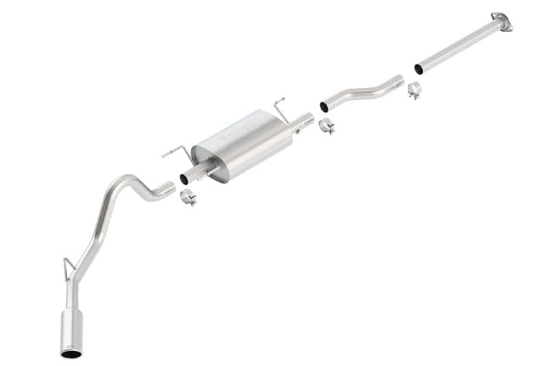 Borla — Borla 05-12 Toyota Tacoma 4.0L AT/MT 2/4WD CC/SH EC/LB 2&4Dr Catback Exhaust
Cat-Back System
ExhstSysKt - view 4