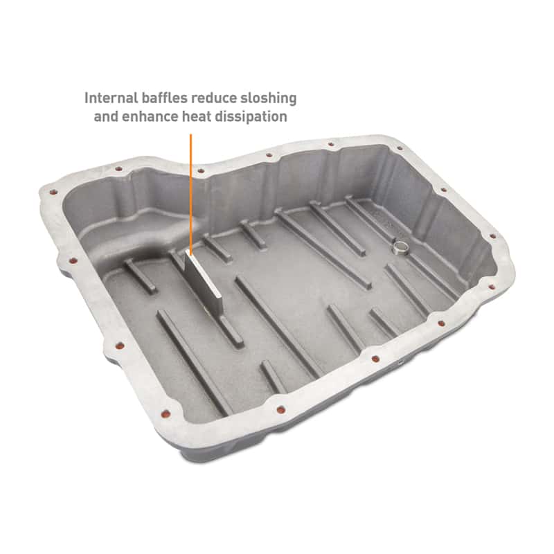 Mishimoto — Mishimoto 2007.5 + Ram 6.7L Cummins 68RFE Transmission Pan - Cast - GR
Trans Oil Pan - view 5