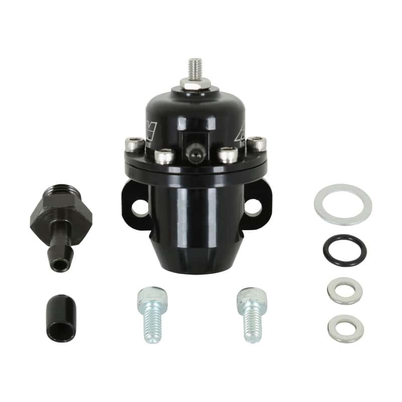 AEM — AEM 98-99 Acura CL / 00-05 S2000 / 98-02 Accord / 96-00 Civic Black Adjustable Fuel Pressure Regulat
Adj Fuel Press Reg
Adjustable Fuel - view 2