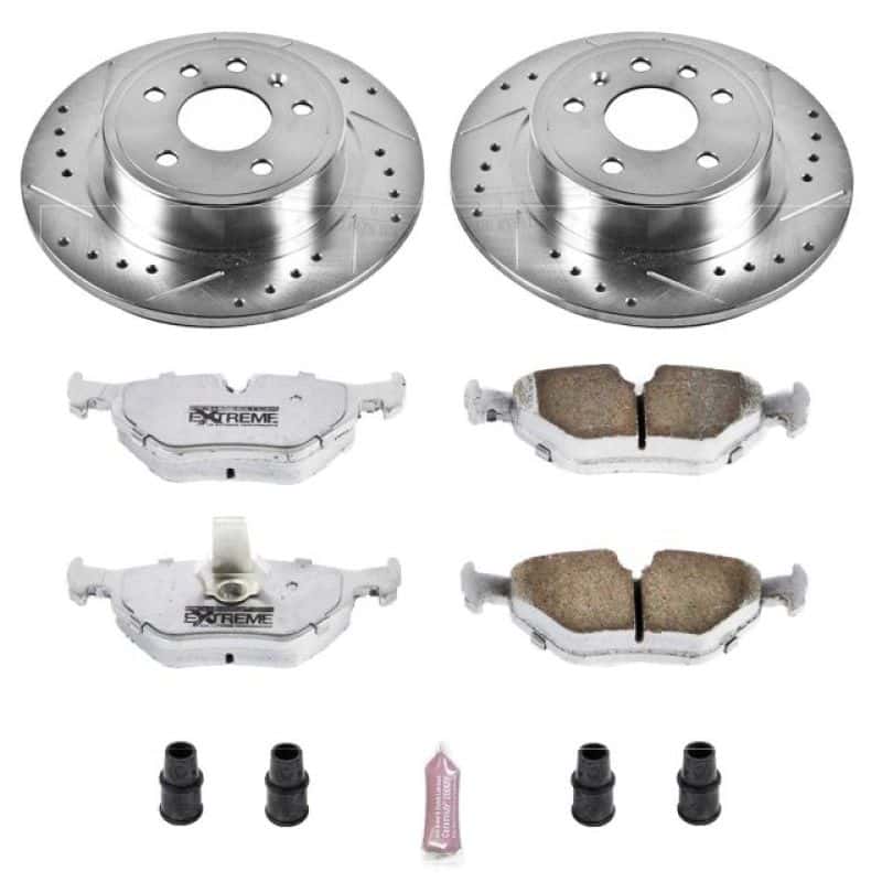 PowerStop — Power Stop 99-10 Saab 9-5 Rear Z26 Street Warrior Brake Kit - view 1