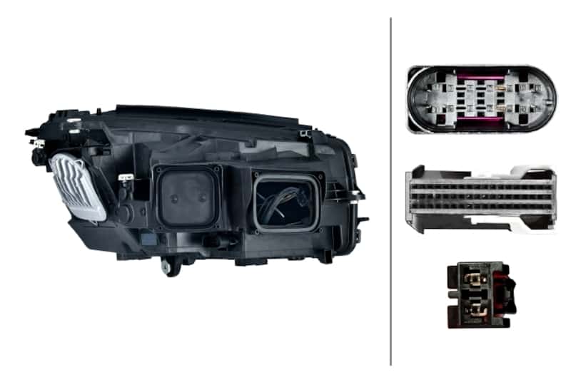 Hella — Hella 2016-2021 Mercedes-Benz GLC250 Headlight Assembly - view 2