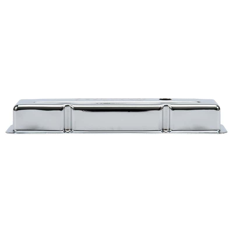 Edelbrock — Edelbrock Valve Cover Signature Series Chevrolet 1959-1986 262-400 CI V8 Low Chrome
CHROME/PRO-FLO - view 8