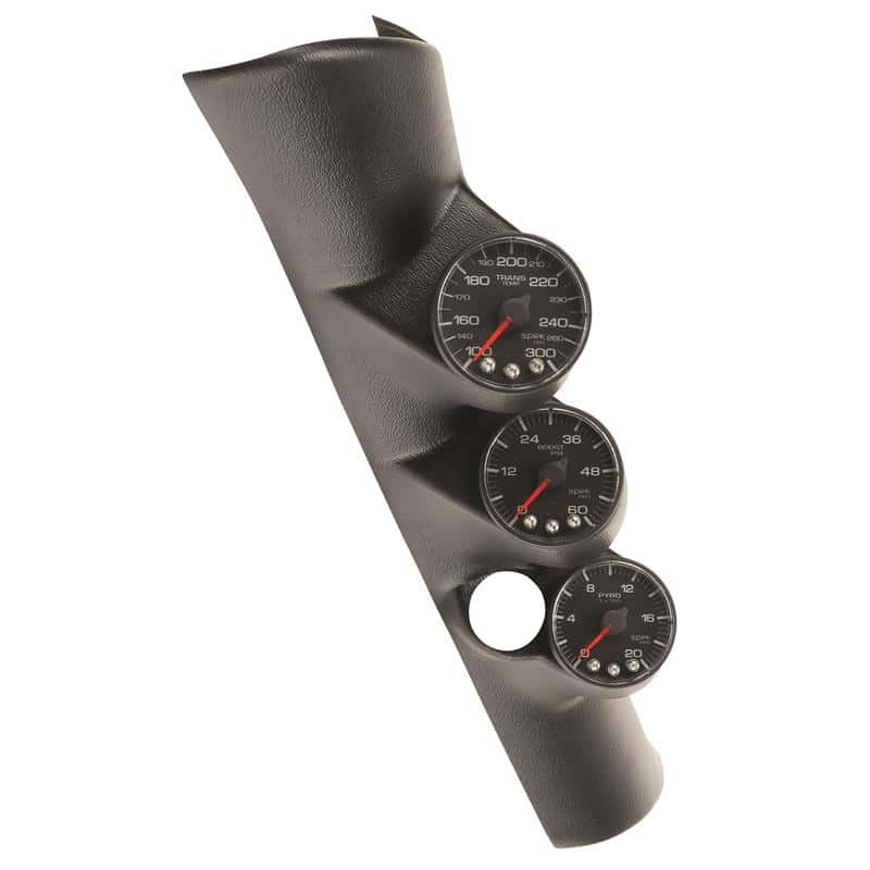 AutoMeter — Autometer 98-02 Dodge Ram Spek-Pro Pillar Kit 0-60 PSI/0-2000F/100-300F w/ Speaker Hole
3 GA KT DODGE DSL TK - view 2