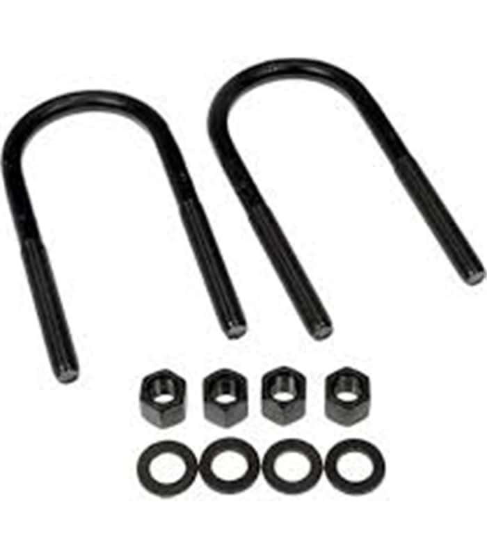 Fabtech — Fabtech Round U-Bolt Kit - 9/16-18 x 10.63 x 3.25
Axle U-Bolt - view 2