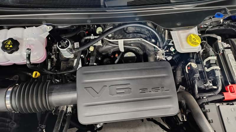J&L — J&L 19-25 Ram 1500 3.6L Oil Separator 3.0 PCV Side -Clear Anodized
Oil Separator - view 2