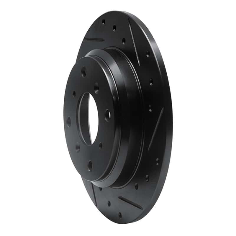 R1 Concepts — R1 86-96 Acura Legend Rear Right Drilled & Slotted Black Brake Rotor
R1 Brake Rotor Drill - view 2