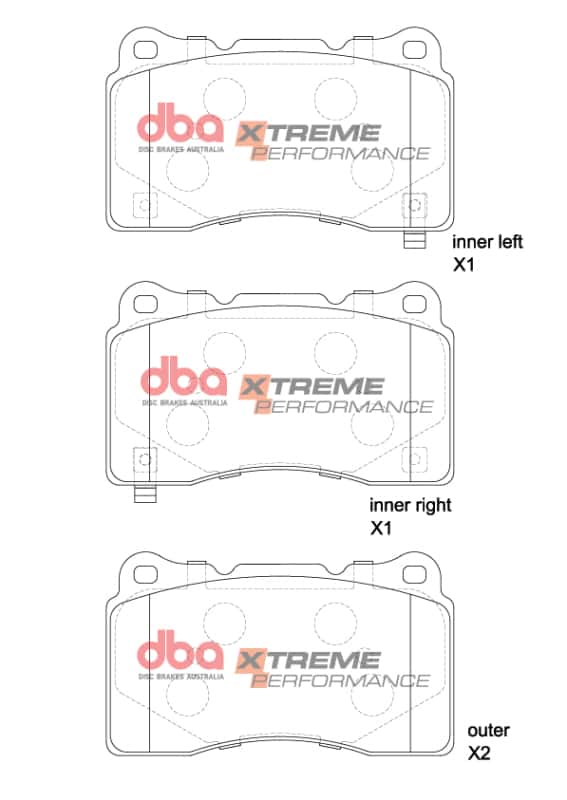 DBA — DBA 2022+ Honda Civic Type-R (FL5) XP Performance Front Brake Pads
Brake Rotor - view 2