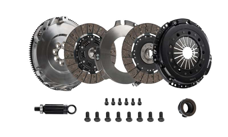 DKM Clutch — DKM Clutch BMW E34/E36/E39/E46/Z3 (6 Cyl) MS Twin Disc Clutch w/Steel Flywheel (660 ft/lbs Torque)
dkmMS-006-005
Clutch Kit - view 2