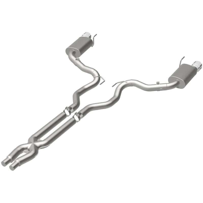 Magnaflow — MagnaFlow Cat Back, SS, 3in, Street, Dual Split Polished 4.5in Tips 2015 Ford Mustang GT V8 5.0L
Cat-Back - view 28