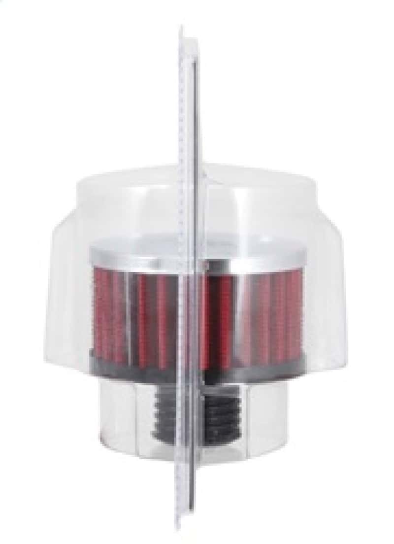 K&N Engineering — K&N .5in Flange ID x 3in OD x 3.25in H Rubber Base Crankcase Vent Filter
Vent Air Filter/Brea
Vent Air Filter - view 9