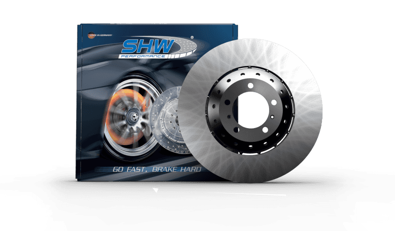 SHW Performance — SHW 98-00 Mercedes-Benz C43 AMG 4.3L Left Front Smooth Lightweight Brake Rotor (2104211812) - view 2
