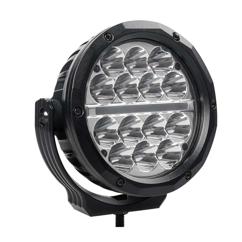 Go Rhino — Go Rhino Xplor Bright Series Round LED Driving Light Kit w/DRL (Surface Mount) 6in - Blk (2 pc)
Bright-6DrivingLight - view 5