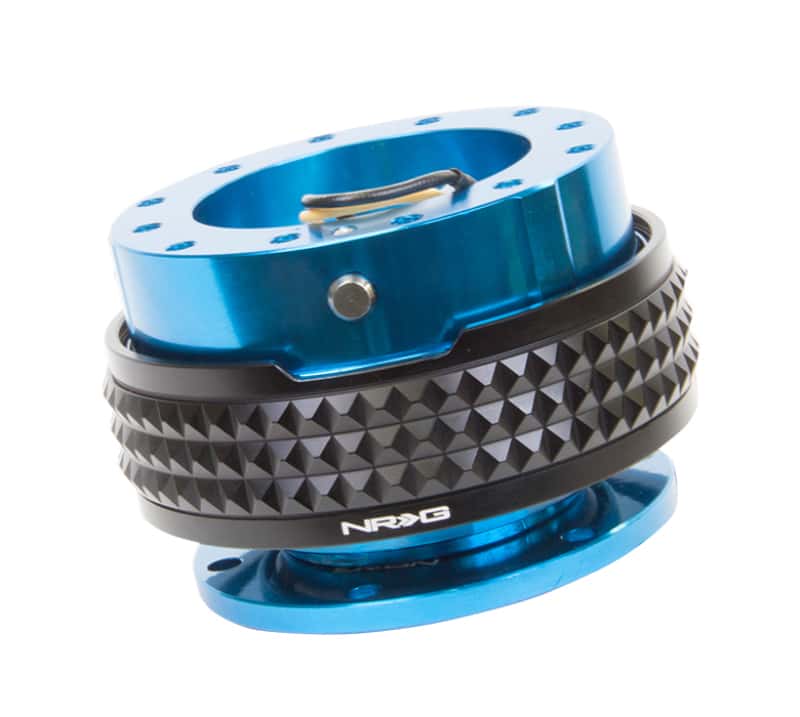 NRG — NRG Quick Release Kit - Pyramid Edition - Blue Body / Black Pyramid Ring - view 1