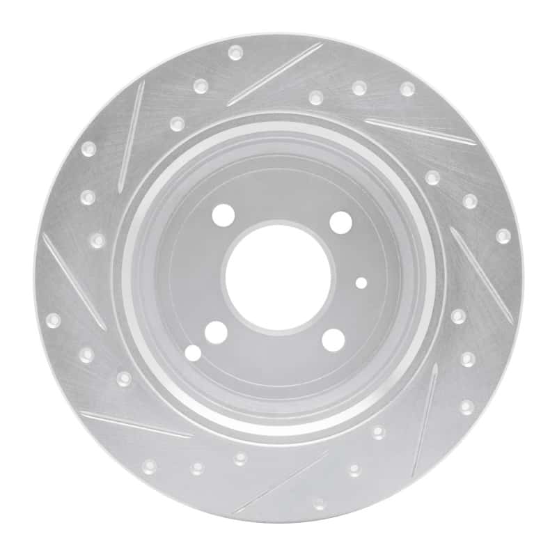 R1 Concepts — R1 93-95 Volvo 850 Rear Right Drilled & Slotted Silver Brake Rotor
R1 Brake Rotor Drill - view 5