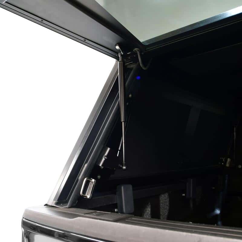 Westin — Westin EXP Truck Cap COMPLETE KIT A + BS (21-25 Ford F-150/Lightning/Raptor CC 5.5ft. Bed) - Black - view 9