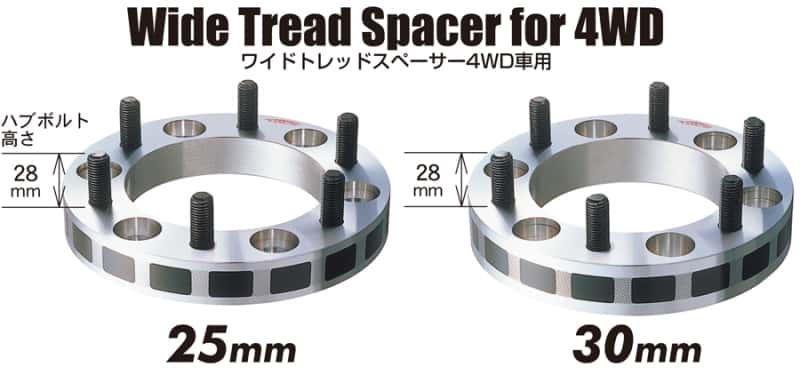 Project Kics — Project Kics 30mm Thick 12x1.25 5x139.7 4WD Wide Tread Spacers - view 2