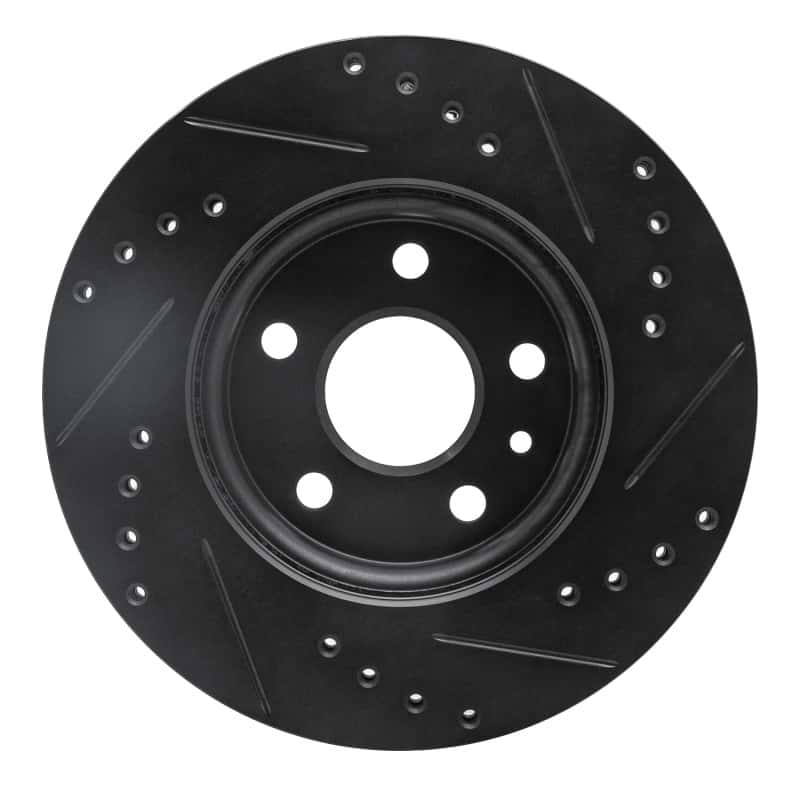 R1 Concepts — R1 11-23 Chevrolet Bolt EUV Front Left Drilled & Slotted Black Brake Rotor
R1 Brake Rotor Drill - view 5