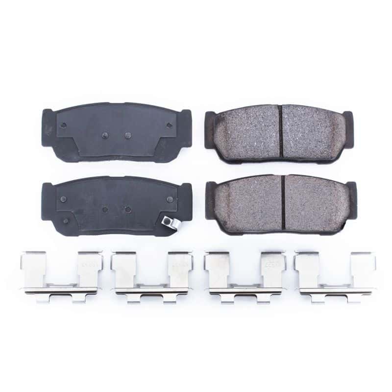 PowerStop — Power Stop 2007 Hyundai Entourage Rear Z17 Evolution Ceramic Brake Pads w/Hardware
Z17 Brake Pads - view 1