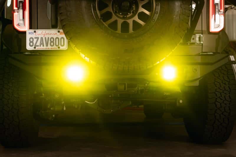 DV8 Offroad — DV8 3-Inch Elite Series LED Amber Flush Mount Pod Light - view 11