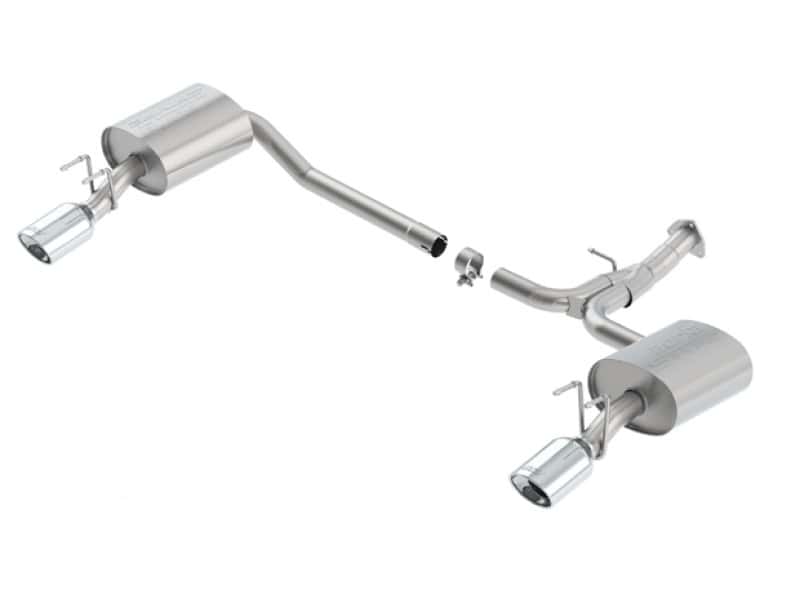 Borla — Borla 16-17 Honda Accord Axle-Back S-Type Exh 2.25in To Muffler Dual 2.0in Out 4.25in x 3.5in Tip
Axle-Back System - view 1