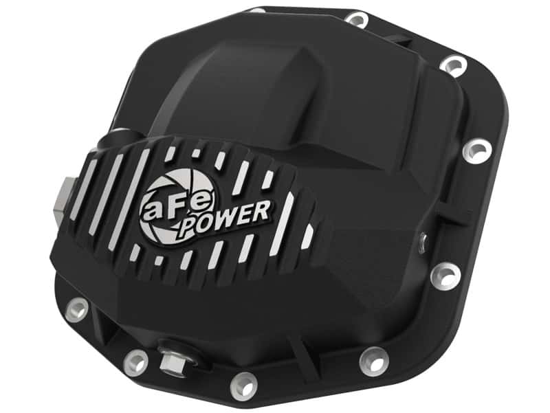 aFe — aFe Power Pro Series Front Differential Cover Black (Dana M210) 18-19 Jeep Wrangler JL 2.0L (t)
Differential Cover - view 1
