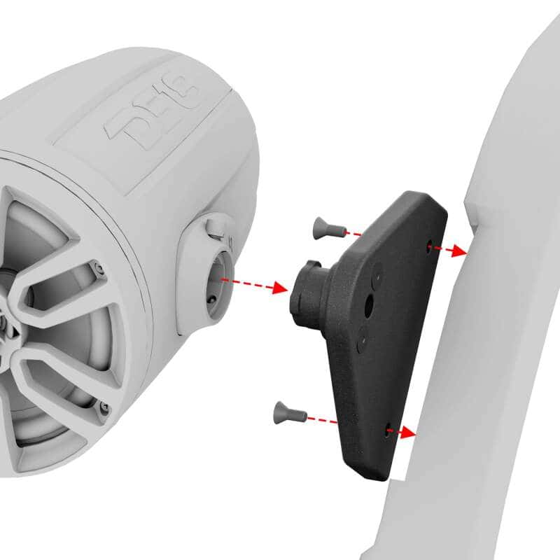 DS18 — DS18 Jeep JLU Tower Speaker Mounting Bracket For Jeep Roll Cages For NXL-X Towers - view 3