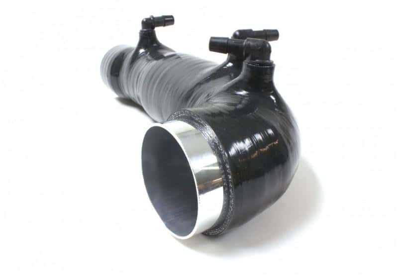 Perrin Performance — PERRIN 02-07 Subaru WRX / 04-21 STI / 04-08 Forester XT Turbo Inlet Hose - Black - view 2