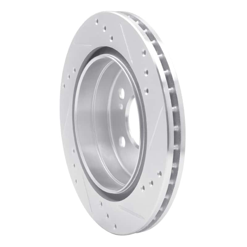 R1 Concepts — R1 92-95 Mercedes-Benz E420 Rear Left Drilled & Slotted Silver Brake Rotor
R1 Brake Rotor Drill - view 4