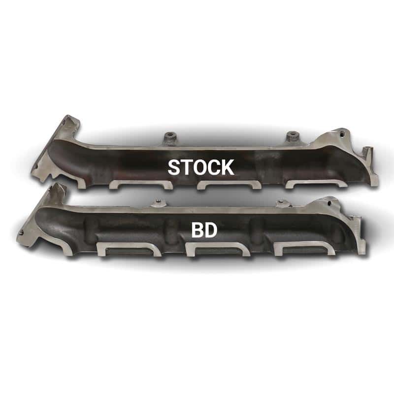BD Diesel — BD Diesel Driver Side Exhaust Manifold Kit - Ford 2011-2016 F250/F350 6.7L PowerStroke
EXHAUST MANIFOLD - view 4