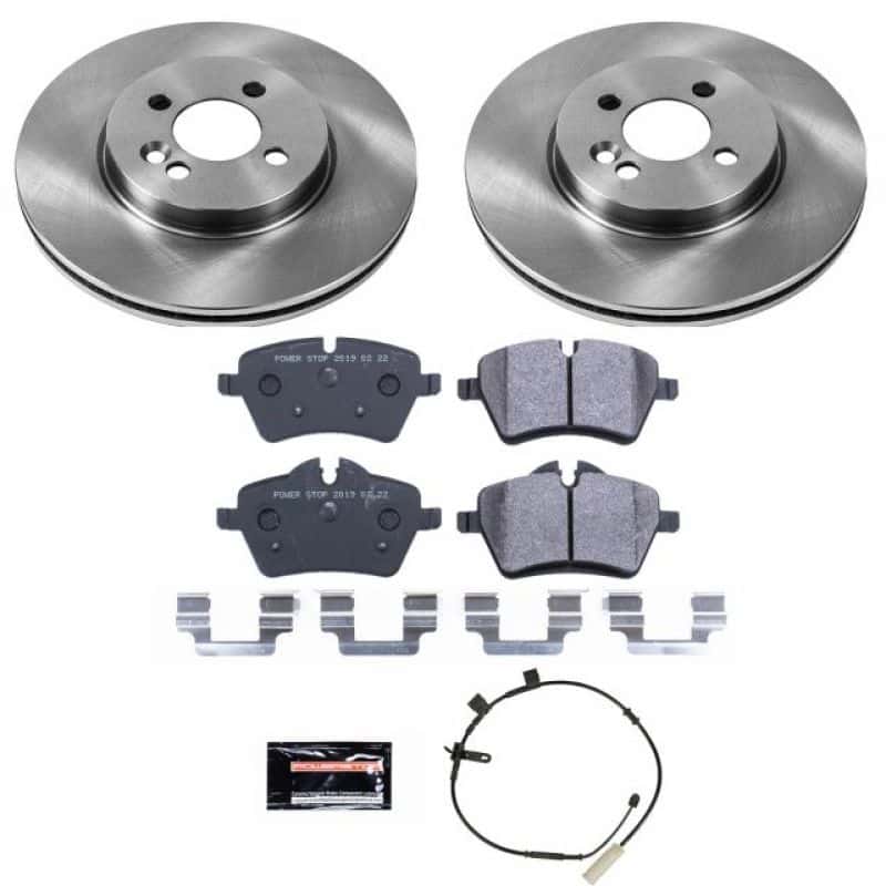 PowerStop — Power Stop 11-16 Mini Cooper Front Track Day Brake Kit - view 1