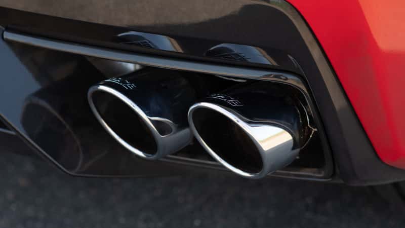 Borla — Borla 2020 Chevrolet Corvette C8 6.2L S-Type Exhaust System Dual Round A/C Tips 4inx 4.75in
Cat-Back System - view 3