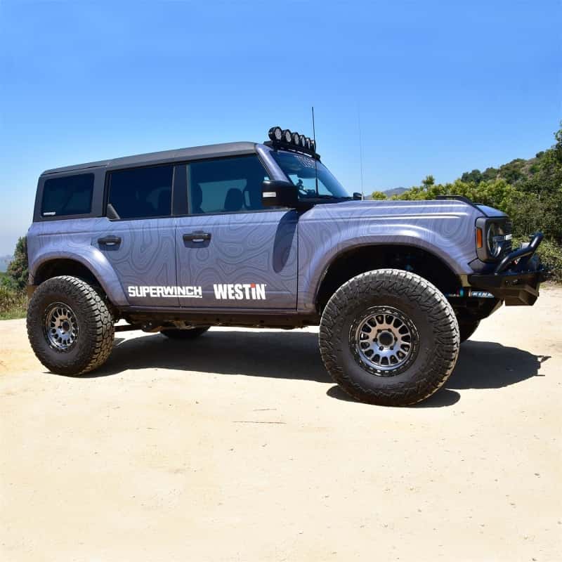Westin — Westin 21-23 Ford Bronco 4dr (Excl. Sport) XTS Pinch Weld Covers - Tex. Blk
Pinch Weld Covers - view 5