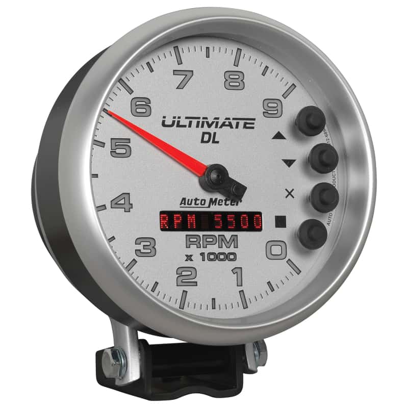 AutoMeter — AutoMeter Gauge Tach 5in. 9K RPM Pedestal Datalogging Ultimate Dl Playback Silver
5" ULTIMATE DL, 9,00 - view 11