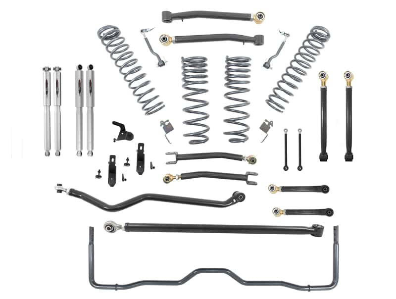 Belltech — Belltech 20-21 Gladiator JT Rubicon 4in. Lift Lift Kit w/Trail Performance Shocks/Rear Anti-Sway Bar
LIFT KIT - view 1