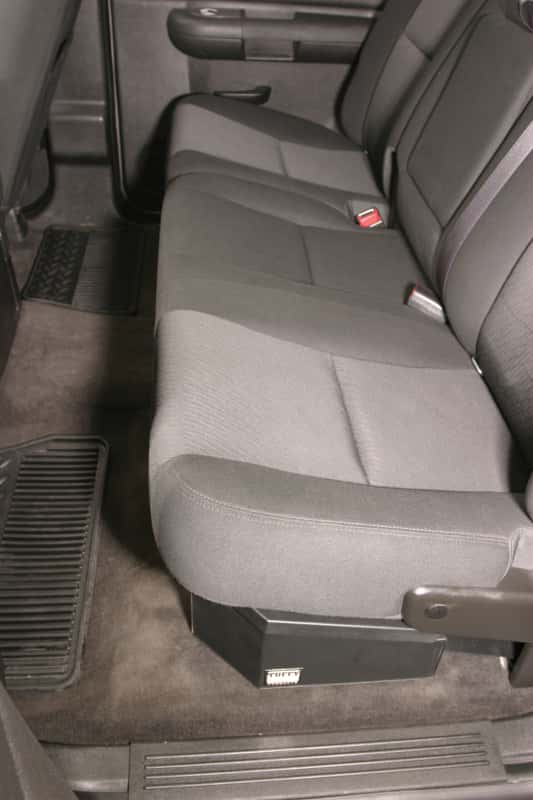 Tuffy Products — Tuffy Chevrolet Silverado & Gmc Sierra Underseat Lockbox Full Length W/ Keyed Lock For
Lockbox - view 2