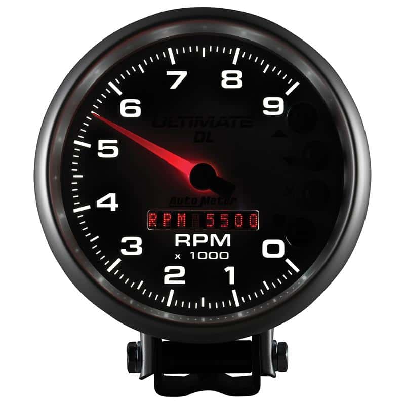 AutoMeter — AutoMeter Gauge Tach 5in. 9K RPM Pedestal Datalogging Ultimate Dl Playback Silver
5" ULTIMATE DL, 9,00 - view 5