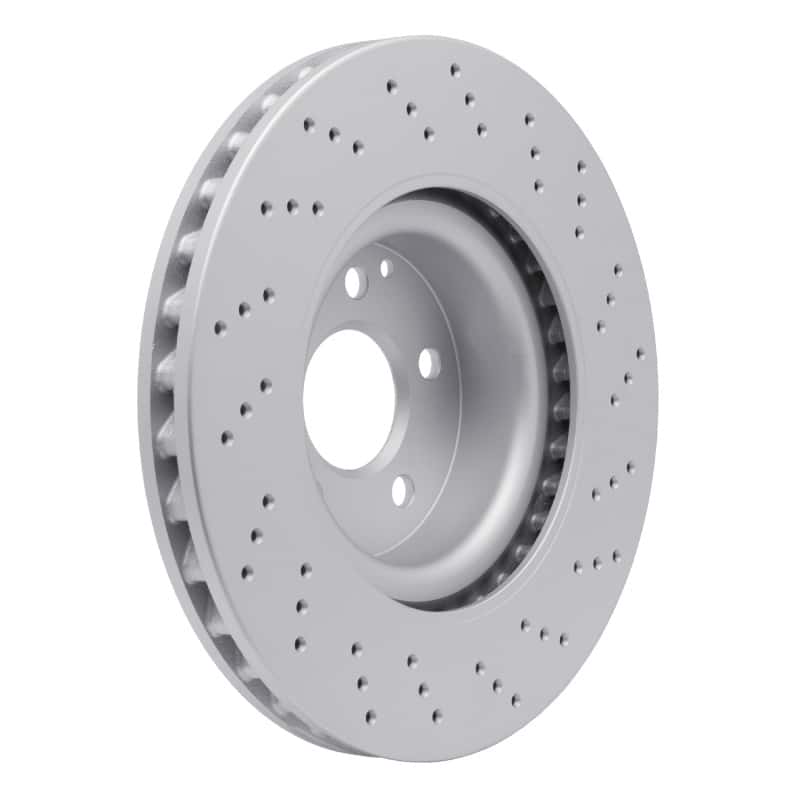 DFC — DFC 07-13 Mercedes-Benz CL550 Front Drilled Hi-Carbon Alloy Geomet Coated Rotor
DFC Brake Rotor - view 4